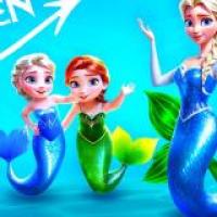 Frozen Elsa and Anna Mermaid Adventure